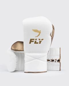 Gants de boxe FLY personnalisables avec matériau PVC/PC pour l'entraînement aux arts martiaux MMA Sanda, lacets, protège-poignets et protège-mains - Product Image 1