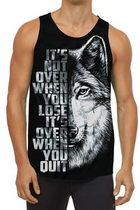 100% Cotton <b>Mens</b> Tank Top 3D Print Sleeveless Gym Fitness Shirt Breathable Lightweight Summer Beachwear Plus Size Available - Product Image 3