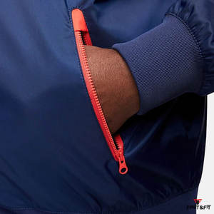 Veste coupe-vent à capuche en tissu imperméable pour hommes, veste coupe-vent à vendre, fabriquée à l'usine, design personnalisé, vente en gros - Product Image 6