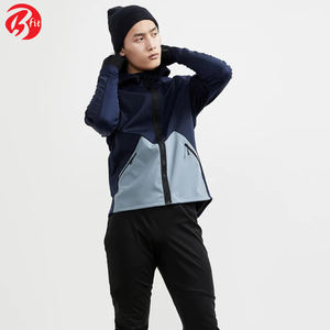 Men's Stylish Waterproof Softshell <b>Jacket</b> for Spring Outdoor Hiking Windproof Breathable Fabric Stand Size 3XL New Condition - Product Image 4