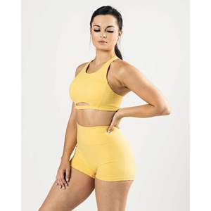 Soutien-gorge de yoga soutien-gorge de sport pour femmes entraînement haut court dos nu gymnastique rembourré Fitness soutien-gorge de course pour les femmes - Product Image 3