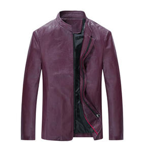 Chaqueta de Cuero Cálida para Hombre que Combina la Funcionalidad de una Chaqueta de Invierno con una Apariencia Elegante - Product Image 1