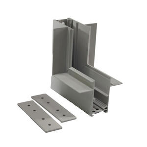 Connecteur de rail magnétique encastré à angle vertical en aluminium blanc pour système d'éclairage sur rail magnétique LED - Vente en gros - Product Image 2