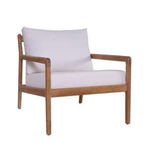 Vente en gros de canapé simple en bois de teck Jack pour jardin extérieur pour salon hôtels villas parcs-direct d'Indonésie - Product Image 2