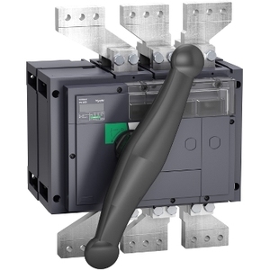 Sezionatore Semplice per Schneider Electric INV2000 2000A, Design Compatto Nero Standard con Interruzione Visibile - Product Image 1