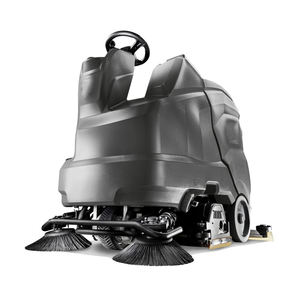 Balayeuse de voirie électrique Ride-On d'occasion Balayeuse de sol en plastique pour le nettoyage à vendre - Product Image 1
