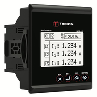Multímetro Digital MM-01 MM-02 Trifásico de Alta Precisión con Pantalla LED LCD, RS485 Modbus RTU, Monitor de Calidad de Energía Industrial, Voltaje