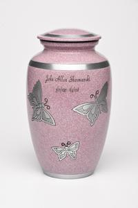 Urnas de cremación de metal de estilo americano hechas a mano únicas, suministro funerario para cenizas humanas directo del fabricante - Product Image 6