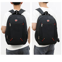 Sac à dos Oxford grande capacité personnalisé avec logo pour étudiants, compartiment rembourré pour ordinateur portable, petite série Pro