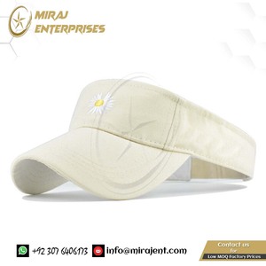 Female Summer Sun Baseball Caps Embroidery Floral New Low Price Empty <b>Top</b> Sun Visor <b>Hats</b> <b>Women</b> - Product Image 4