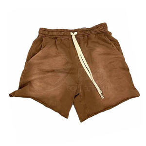 กางเกงขาสั้นสีซีดแดดกางเกงขาสั้นสไตล์ไม่ซ้ำใครกางเกงขาสั้น2024น้ำหนักเบาซีดจาง - Product Image 1