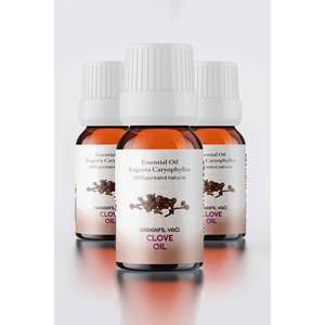 Juego de 3 Aceites Esenciales de Clavo Natural de 10 ml Cada Uno, Origen Turquía - Product Image 2