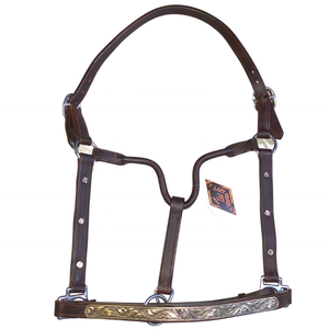 Équipement d'équitation en gros, licol de spectacle en cuir de cheval, qualité supérieure, taille personnalisée, style selle anglaise, vente chaude, Kanpur Inde - Product Image 6