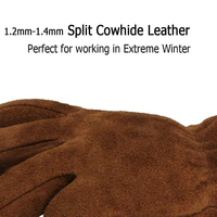 Gants en cuir respirants les plus vendus Design extérieur à la mode pour le travail Industries alimentaires Protection personnalisée anti-impact