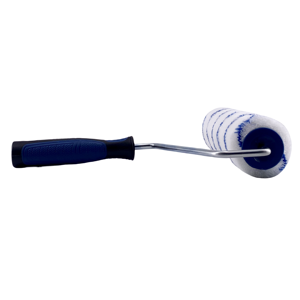 <span class=keywords><strong>Rouleau</strong></span> de peinture en nylon de 9 pouces avec revêtement en époxy, recharge avec bande bleue, revêtement de <span class=keywords><strong>rouleau</strong></span> de peinture en polyamide tissé avec cadre de <span class=keywords><strong>rouleau</strong></span> de qualité - Product Image 5