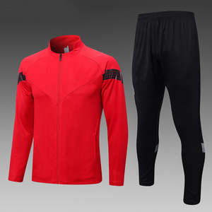 Custom Men's Winter Casual Breathable Polyester Sportswear Tracksuit Printed Soccer <b>Football</b> - Product Image 2