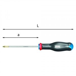 Usag POZIDRIV-SUPADRIV <b>Screwdrivers</b> High Quality Product Category for Efficient Work - Product Image 1