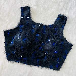 Alta Calidad Exclusivo Importado Tela Secuencia Trabajo Listo Blusa Bodas Fiestas Nuevo Concepto Estilo Indio Surat Mayorista - Product Image 4