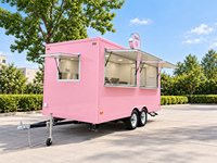Camion de restauration très demandé, entièrement équipé, remorque de cuisine