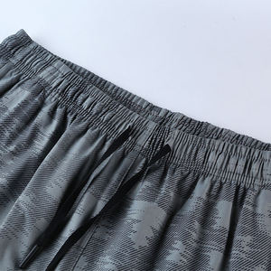 Pantalones cortos transpirables elásticos ligeros para hombre, pantalones cortos ajustados para entrenamiento deportivo, pantalones cortos para correr en el gimnasio - Product Image 4