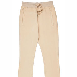 Pantalones de chándal acampanados informales ligeros para hombre personalizados con impresión digital de logotipo personalizado de color sólido - Product Image 6