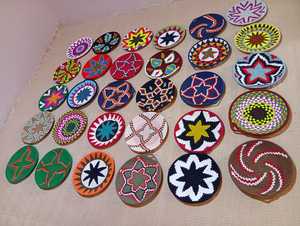 Handmade Bohemian Wooden Disc Painting Set Mandala Coaster DIY Craft <b>Board</b> Cartoon Pattern Eco-Friendly Home Decor Gift - Product Image 6
