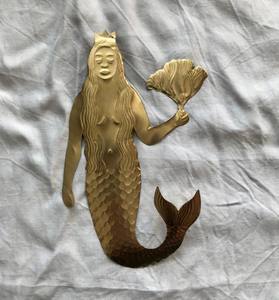 โดราโดทองเหลืองแท้สีบรอนซ์เงินแท้แผ่นโลหะประดับตกแต่งลวดลายเป็นเส้นๆเครื่องประดับแถบโลหะของตกแต่งบ้านของแขวน - Product Image 4