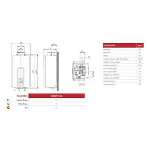 Calentador de Agua Interior Rinnai Infinity 28i de 28 Litros, Modelo a Gas Metano ErP - Product Image 3