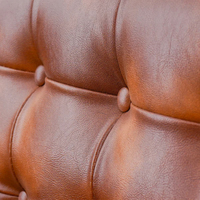 Canapé convertible Chesterfield trois places en bois massif, pivotant et extensible, pour salon, entrepôt ou école - Modèle Blue Ocean SF-22-24