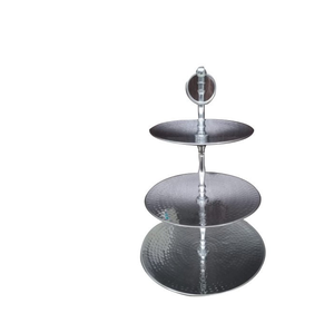 Luminum Ake tand y essert upupcake isplay y tand de tamaño personalizado, precio barato y pieza de diseño con forma de 3 niveles - Product Image 1