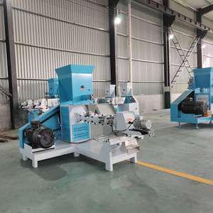 เครื่องผลิตอาหารสัตว์อัตโนมัติ เครื่องผสมสแตนเลส เครื่องบด เครื่องอัดรีด สำหรับฟาร์มปลา 220V - Product Image 2