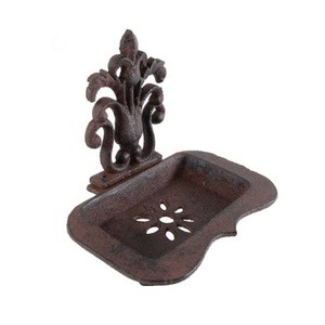 Jabonera hecha a mano clásica única de Metal martillado logotipo decorativo impresión aceptada elegante Vintage en forma de cuenco jabonera - Product Image 4