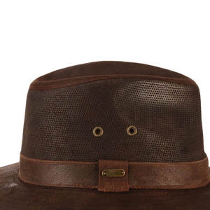 Best Seller High Quality <b>Leather</b> Design <b>Hats</b> for Men Top Trending Outdoor Casual Fashion Customization Available Four Seasons - Product Image 5