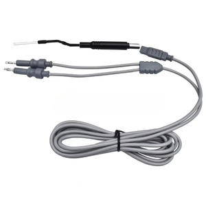 Bipolar Micro ENT Bi-Turbinate Aguja Electrodos Pinzas de coagulación Instrumento quirúrgico para cirugía fina - Product Image 3