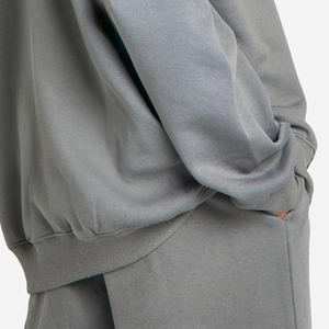 Sweat-shirt à col rond et manches longues, design tendance, surdimensionné / Matériel durable de haute qualité pour un ajustement confortable - Product Image 6