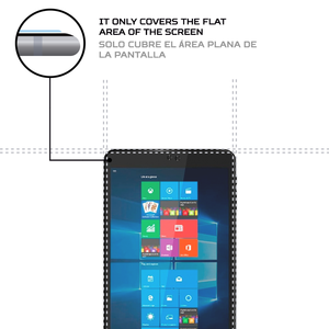 ฟิล์มกันรอยหน้าจอ ANTISHOCK สำหรับแท็บเล็ต Xoro PAD 8W4 Pro - Product Image 4