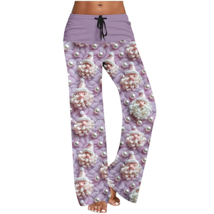 Women's Baggy Harem Pants High Waisted Sweatpants Print Oversized Joggers Breathable Anti-Wrinkle Casual Style for Autumn Season - Product Image 1