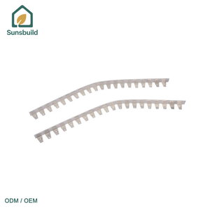 Sunsbuild Weathering Steel Grass <b>Stone</b> Border Solar Lighted Waterproof Luxury High Performance Easy Install Rectangle Durable - Product Image 3