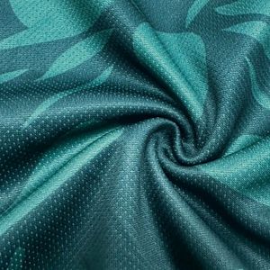 Maillot de football en tissu mesh 100% polyester sublimé avec nom et numéro personnalisés, col rond, pour clubs et tournois - Product Image 4