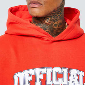 Survêtements d'hiver personnalisables de haute qualité pour hommes grandes tailles avec logo réfléchissant, 100 % coton, ensemble jogging - Product Image 3