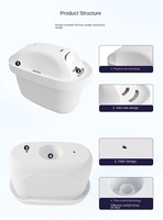 Bouteille d'eau chaude électrique de luxe BRIT PRO avec filtres, 500W, pack de 1, 3 ou 6, écologique, installation facile, garantie 1 an