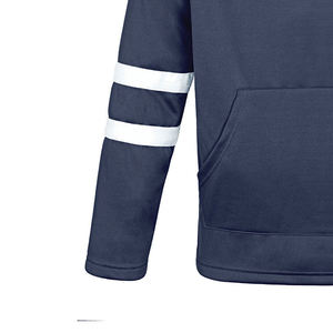 2024 nouveauté haute qualité Logo personnalisé jeunesse Hockey sur glace à capuche 100% coton sweats tirer des cordes pour hommes pour la saison d'hiver - Product Image 3