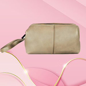 Personnalisé grande capacité en cuir PU organisateur de voyage à la mode multifonctionnel maquillage brosse pochette sac fermeture éclair étanche - Product Image 6