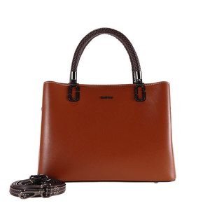 Sac à main pour femme en cuir PU personnalisé, de couleur unie, avec bandoulière tissée classique, ODM OEM - Product Image 5
