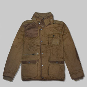 Manteau matelassé pour hommes, imperméable, chaud, mince et décontracté, veste de travail rembourrée en coton - Product Image 2