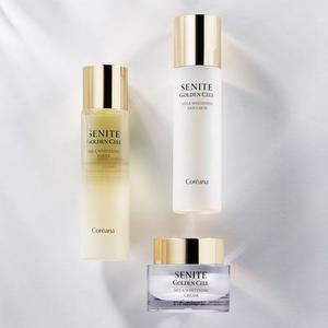 Plan de Blanqueamiento Facial de 3 Piezas Golden Cell Mela, Cuidado de la Piel, Disponible ODM OEM, Vitamina C, Péptidos, Aceite, Cuidado Facial para el Acné, 160g - Product Image 1