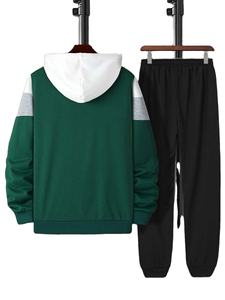 Survêtements pour hommes de qualité supérieure, taille plus, hiver, couleur unie, multicolores, décontractés, légers, respirants, écologiques, à capuche - Product Image 2