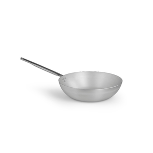Wok en aluminium évasé de 36 cm Pura Induction, poêle antiadhésive, poignée en acier inoxydable, poêle de cuisson professionnelle fabriquée en Italie - Product Image 1