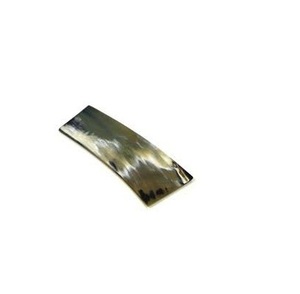 <b>Best</b> Quality Buffalo Horn Black Plates for Optical Frame &Knife Handle for Thickness for Unpolished Knife Sword Handle Use - Product Image 4