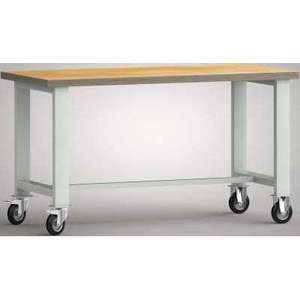 Banco da lavoro mobile 2000x700x840 mm smontato senza ripiano - Product Image 2